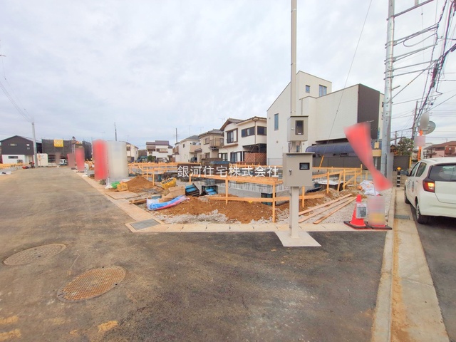 G00387109 千葉県船橋市松が丘１丁目 新築一戸建て 3590万円 土地面積120.01m² (約36.30坪) 建物面積102.26m² (約30.93坪) 間取り４ＬＤＫ 築年月2026年02月【外観11】