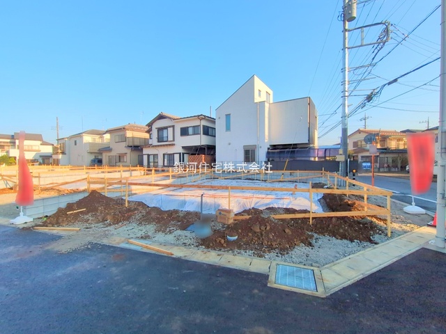 G00387109 千葉県船橋市松が丘１丁目 新築一戸建て 3590万円 土地面積120.01m² (約36.30坪) 建物面積102.26m² (約30.93坪) 間取り４ＬＤＫ 築年月2026年02月【外観13】