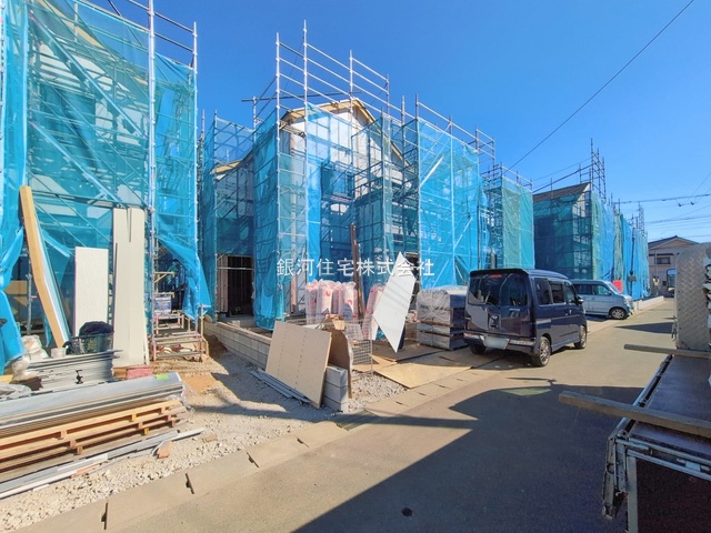 G00387117 千葉県船橋市松が丘１丁目 新築一戸建て 3490万円 土地面積120.27m² (約36.38坪) 建物面積97.91m² (約29.61坪) 間取り４ＬＤＫ 築年月2026年03月【外観5】