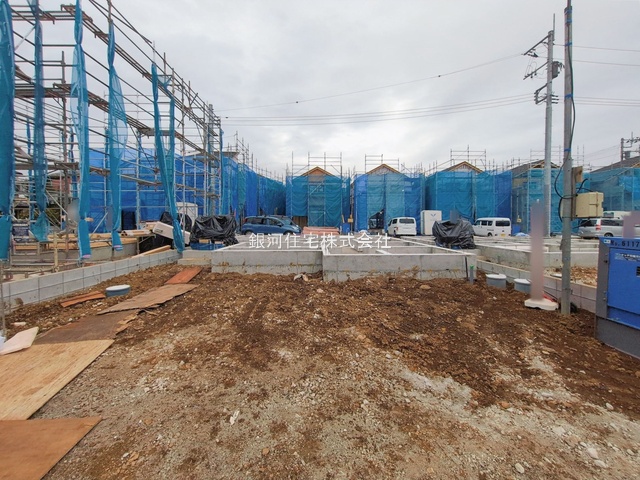 G00387117 千葉県船橋市松が丘１丁目 新築一戸建て 3490万円 土地面積120.27m² (約36.38坪) 建物面積97.91m² (約29.61坪) 間取り４ＬＤＫ 築年月2026年03月【外観7】