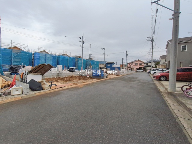 G00387117 千葉県船橋市松が丘１丁目 新築一戸建て 3490万円 土地面積120.27m² (約36.38坪) 建物面積97.91m² (約29.61坪) 間取り４ＬＤＫ 築年月2026年03月【外観9】