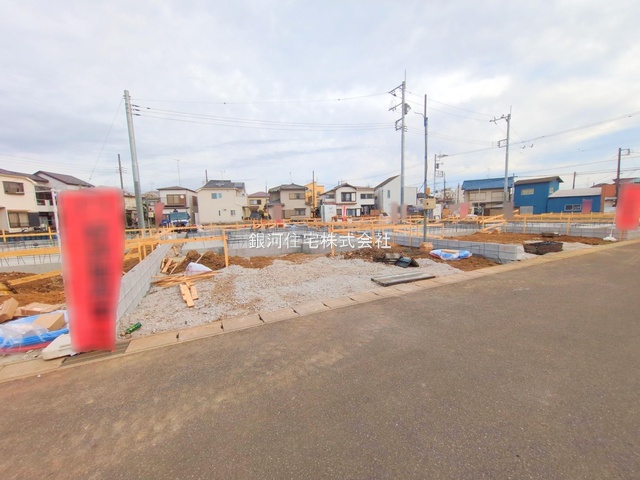 G00387117 千葉県船橋市松が丘１丁目 新築一戸建て 3490万円 土地面積120.27m² (約36.38坪) 建物面積97.91m² (約29.61坪) 間取り４ＬＤＫ 築年月2026年03月【外観11】