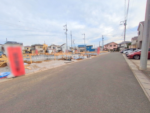 G00387117 千葉県船橋市松が丘１丁目 新築一戸建て 3490万円 土地面積120.27m² (約36.38坪) 建物面積97.91m² (約29.61坪) 間取り４ＬＤＫ 築年月2026年03月【外観12】