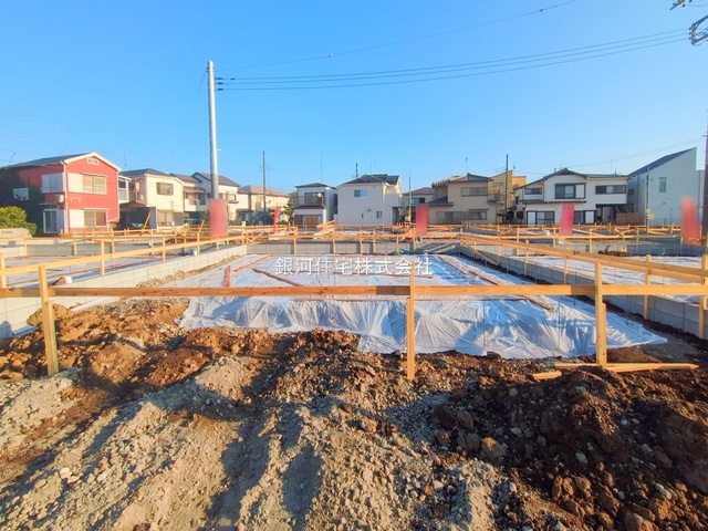 G00387117 千葉県船橋市松が丘１丁目 新築一戸建て 3490万円 土地面積120.27m² (約36.38坪) 建物面積97.91m² (約29.61坪) 間取り４ＬＤＫ 築年月2026年03月【外観13】