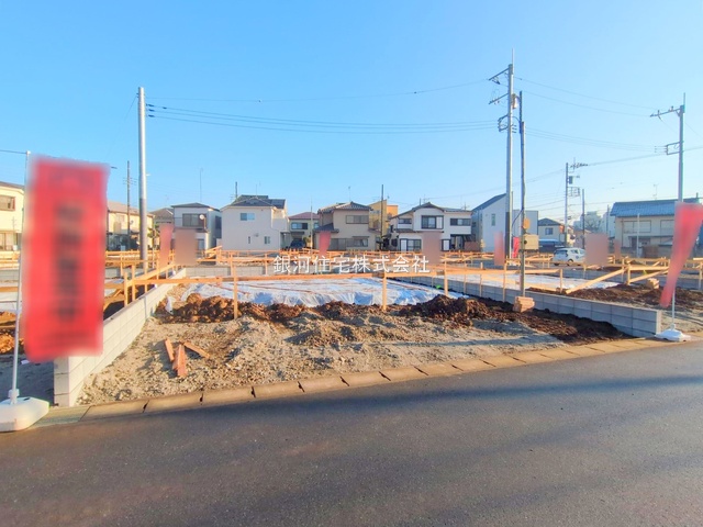 G00387117 千葉県船橋市松が丘１丁目 新築一戸建て 3490万円 土地面積120.27m² (約36.38坪) 建物面積97.91m² (約29.61坪) 間取り４ＬＤＫ 築年月2026年03月【外観17】