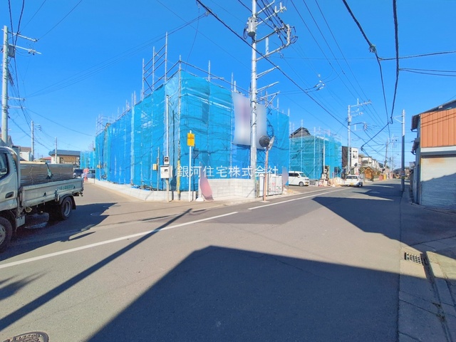 G00387118 千葉県船橋市松が丘１丁目 新築一戸建て 3490万円 土地面積120.27m² (約36.38坪) 建物面積96.87m² (約29.30坪) 間取り４ＬＤＫ 築年月2026年02月【外観6】