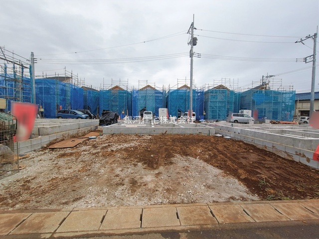 G00387118 千葉県船橋市松が丘１丁目 新築一戸建て 3490万円 土地面積120.27m² (約36.38坪) 建物面積96.87m² (約29.30坪) 間取り４ＬＤＫ 築年月2026年02月【外観7】