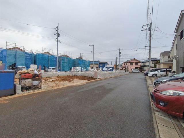 G00387118 千葉県船橋市松が丘１丁目 新築一戸建て 3490万円 土地面積120.27m² (約36.38坪) 建物面積96.87m² (約29.30坪) 間取り４ＬＤＫ 築年月2026年02月【外観9】