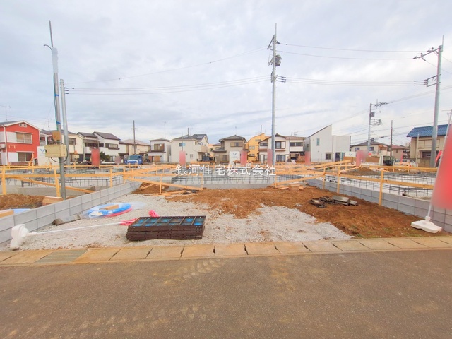 G00387118 千葉県船橋市松が丘１丁目 新築一戸建て 3490万円 土地面積120.27m² (約36.38坪) 建物面積96.87m² (約29.30坪) 間取り４ＬＤＫ 築年月2026年02月【外観10】