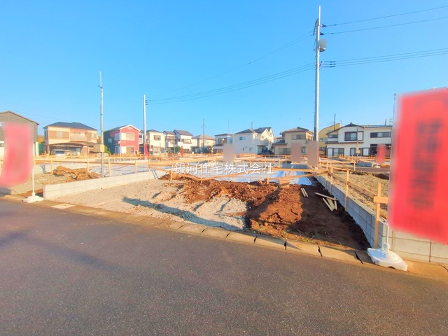 G00387118 千葉県船橋市松が丘１丁目 新築一戸建て 3490万円 土地面積120.27m² (約36.38坪) 建物面積96.87m² (約29.30坪) 間取り４ＬＤＫ 築年月2026年02月【外観14】