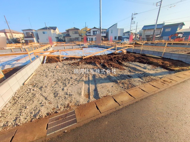 G00387118 千葉県船橋市松が丘１丁目 新築一戸建て 3490万円 土地面積120.27m² (約36.38坪) 建物面積96.87m² (約29.30坪) 間取り４ＬＤＫ 築年月2026年02月【外観16】