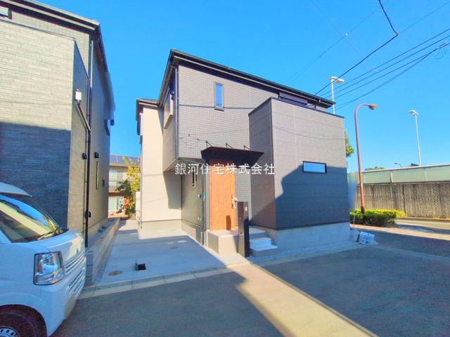 G00387176 東京都稲城市押立 新築一戸建て 5980万円 土地面積100.04m² (約30.26坪) 建物面積97.70m² (約29.55坪) 間取り４ＬＤＫ 築年月2025年11月(築１年以内)【外観2】