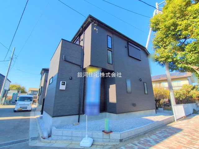 G00387176 東京都稲城市押立 新築一戸建て 5980万円 土地面積100.04m² (約30.26坪) 建物面積97.70m² (約29.55坪) 間取り４ＬＤＫ 築年月2025年11月(築１年以内)【外観11】