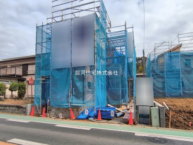 G00387328 千葉県流山市名都借 新築一戸建て 3590万円 土地面積126.20m² (約38.17坪) 建物面積97.30m² (約29.43坪) 間取り４ＬＤＫ 築年月2026年04月【外観2】