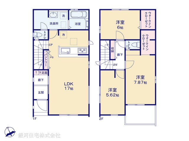G00388064 千葉県船橋市三山５丁目 新築一戸建て 3090万円【間取図】