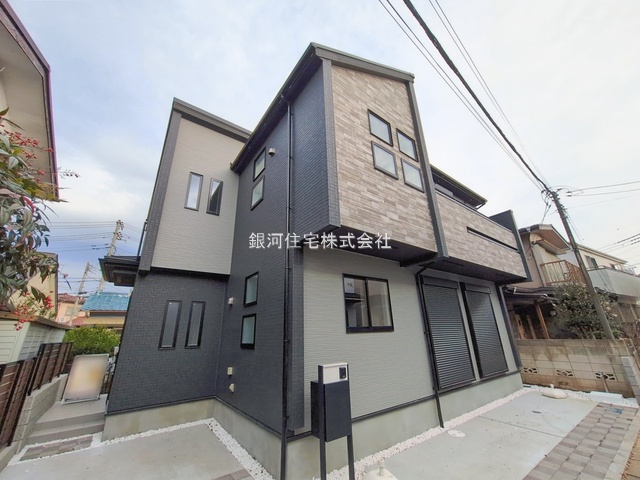 G00388119 東京都東村山市久米川町１丁目 新築一戸建て 4580万円 土地面積105.41m² (約31.88坪) 建物面積102.19m² (約30.91坪) 間取り４ＬＤＫ 築年月2025年12月(築１年以内)【外観16】