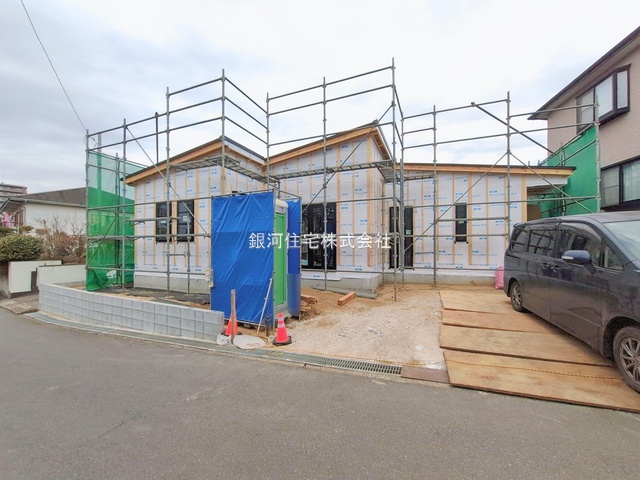 G00388303 千葉県印旛郡酒々井町東酒々井１丁目 新築一戸建て 4480万円 土地面積188.75m² (約57.09坪) 建物面積92.33m² (約27.92坪) 間取り２ＬＤＫ 築年月2026年04月【外観7】