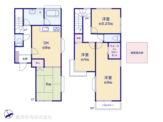 G00388308 千葉県船橋市二和東６丁目 中古一戸建て 1999万円【間取図】
