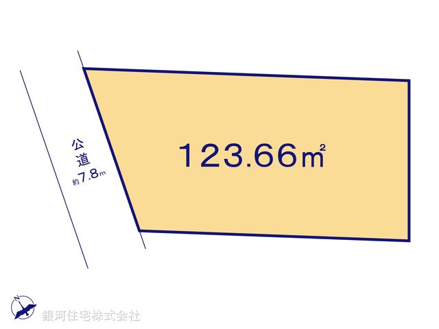 G00388397 東京都杉並区上荻２丁目 土地 1億1900万円【区画図】