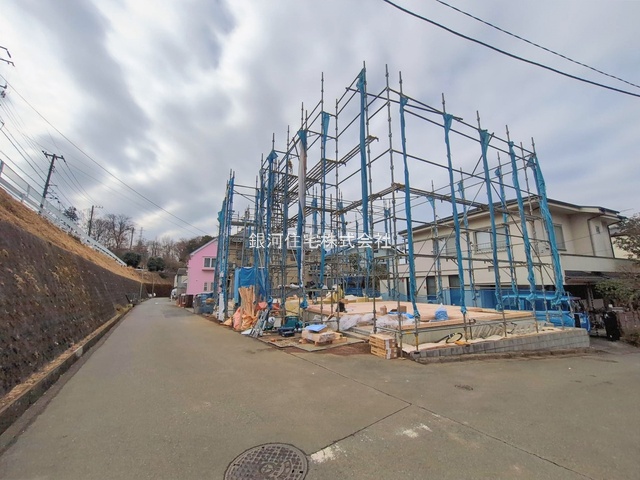 G00388517 神奈川県座間市明王 新築一戸建て 3480万円 土地面積88.47m² (約26.76坪) 建物面積87.76m² (約26.54坪) 間取り３ＬＤＫ 築年月2026年07月【外観6】