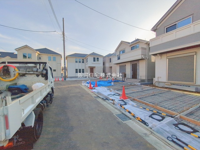 G00388532 東京都稲城市坂浜 新築一戸建て 5530万円 土地面積130.49m² (約39.47坪) 建物面積104.65m² (約31.65坪) 間取り４ＬＤＫ 築年月2026年02月(築１年以内)【外観16】