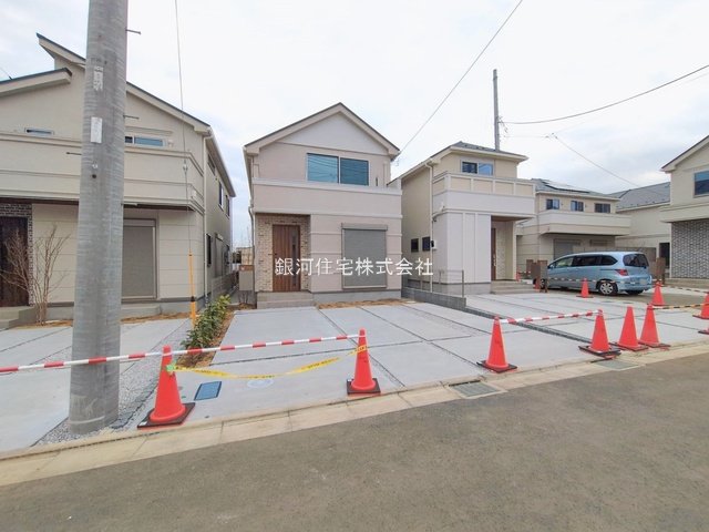 G00388535 東京都稲城市坂浜 新築一戸建て 5380万円 土地面積130.20m² (約39.38坪) 建物面積101.32m² (約30.64坪) 間取り２ＳＬＤＫ 築年月2026年02月(築１年以内)【外観9】