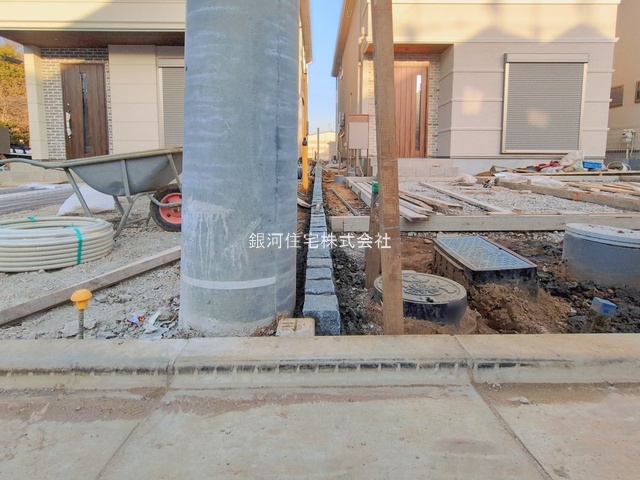 G00388535 東京都稲城市坂浜 新築一戸建て 5380万円 土地面積130.20m² (約39.38坪) 建物面積101.32m² (約30.64坪) 間取り２ＳＬＤＫ 築年月2026年02月(築１年以内)【外観17】