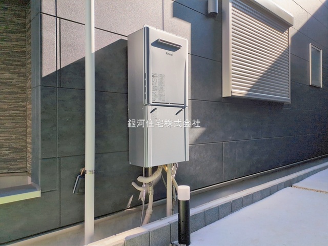 G00388539 東京都中野区沼袋２丁目 新築一戸建て 9780万円 土地面積66.06m² (約19.98坪) 建物面積108.79m² (約32.90坪) 間取り３ＳＬＤＫ 築年月2025年09月(築１年以内)【外観12】