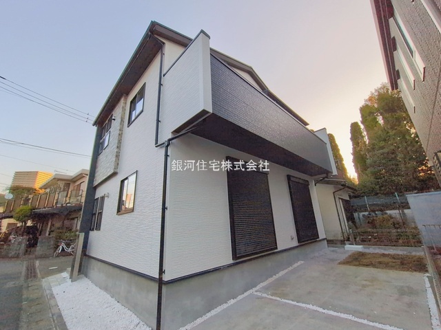 G00388540 神奈川県相模原市緑区西橋本３丁目 新築一戸建て 5380万円 土地面積106.53m² (約32.22坪) 建物面積99.51m² (約30.10坪) 間取り４ＬＤＫ 築年月2026年01月(築１年以内)【外観18】