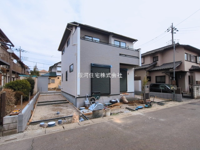 G00388548 埼玉県上尾市大字上 新築一戸建て 3398万円 土地面積130.87m² (約39.58坪) 建物面積100.19m² (約30.30坪) 間取り４ＬＤＫ 築年月2026年02月(築１年以内)【外観2】