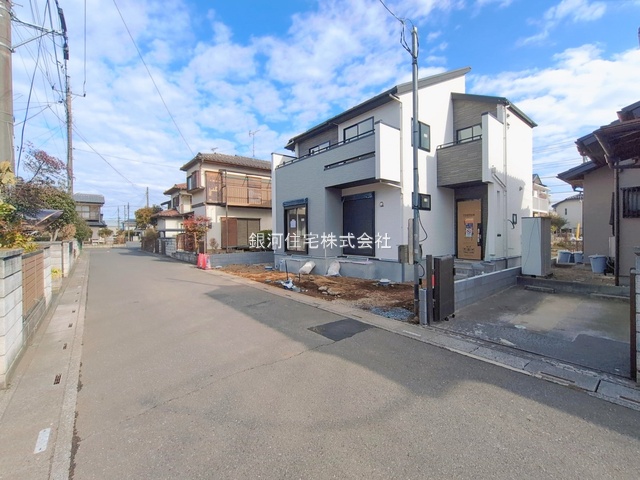 G00388548 埼玉県上尾市大字上 新築一戸建て 3398万円 土地面積130.87m² (約39.58坪) 建物面積100.19m² (約30.30坪) 間取り４ＬＤＫ 築年月2026年02月(築１年以内)【外観6】