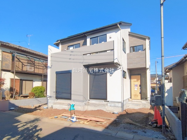 G00388548 埼玉県上尾市大字上 新築一戸建て 3398万円 土地面積130.87m² (約39.58坪) 建物面積100.19m² (約30.30坪) 間取り４ＬＤＫ 築年月2026年02月(築１年以内)【外観12】
