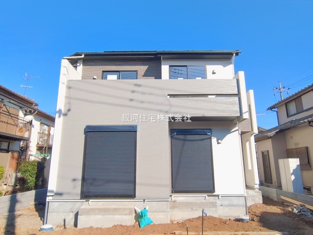 G00388548 埼玉県上尾市大字上 新築一戸建て 3398万円 土地面積130.87m² (約39.58坪) 建物面積100.19m² (約30.30坪) 間取り４ＬＤＫ 築年月2026年02月(築１年以内)【外観13】