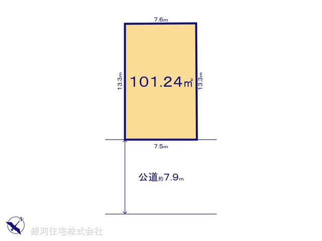 G00388549 埼玉県さいたま市緑区大字中尾 土地 3490万円【区画図】