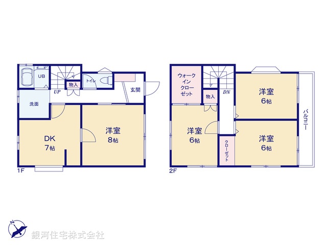 G00388637 千葉県松戸市八ヶ崎３丁目 中古一戸建て 2599万円【間取図】