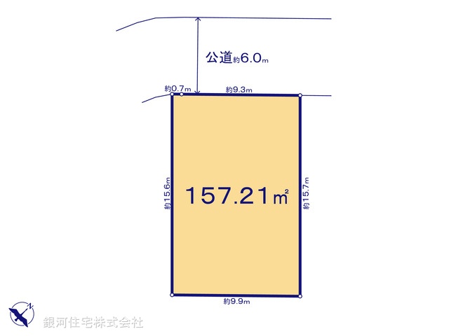 G00389710 埼玉県蓮田市関山４丁目 土地 2180万円【区画図】