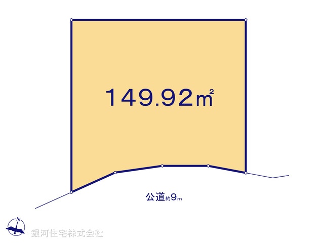 G00389817 神奈川県横須賀市長井３丁目 土地 2280万円【区画図】