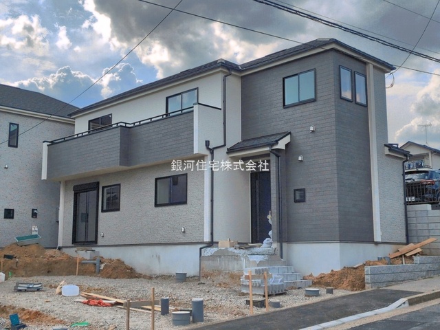 G00390036 千葉県松戸市八ヶ崎５丁目 新築一戸建て 3990万円 土地面積138.11m² (約41.77坪) 建物面積102.46m² (約30.99坪) 間取り４ＬＤＫ 築年月2026年05月(築１年以内)【外観14】