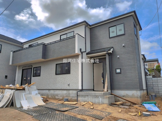 G00390036 千葉県松戸市八ヶ崎５丁目 新築一戸建て 3990万円 土地面積138.11m² (約41.77坪) 建物面積102.46m² (約30.99坪) 間取り４ＬＤＫ 築年月2026年05月(築１年以内)【外観18】