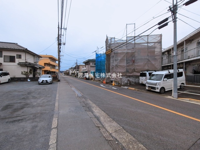 G00390053 東京都昭島市松原町４丁目 新築一戸建て 4480万円 土地面積79.03m² (約23.90坪) 建物面積80.55m² (約24.36坪) 間取り３ＬＤＫ 築年月2026年06月【外観3】