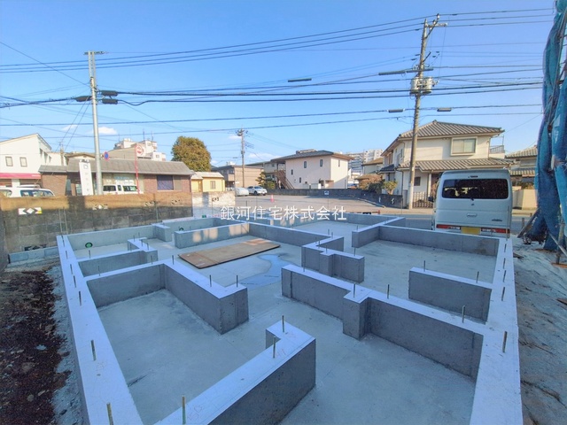 G00390053 東京都昭島市松原町４丁目 新築一戸建て 4480万円 土地面積79.03m² (約23.90坪) 建物面積80.55m² (約24.36坪) 間取り３ＬＤＫ 築年月2026年06月【外観4】