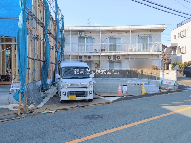 G00390053 東京都昭島市松原町４丁目 新築一戸建て 4480万円 土地面積79.03m² (約23.90坪) 建物面積80.55m² (約24.36坪) 間取り３ＬＤＫ 築年月2026年06月【外観8】