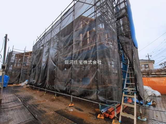 G00390108 埼玉県春日部市西金野井 新築一戸建て 3690万円 土地面積173.33m² (約52.43坪) 建物面積104.21m² (約31.52坪) 間取り４ＬＤＫ 築年月2026年04月【外観4】