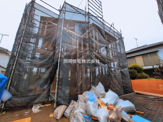 G00390109 埼玉県春日部市西金野井 新築一戸建て 2990万円 土地面積172.92m² (約52.30坪) 建物面積103.50m² (約31.30坪) 間取り４ＬＤＫ 築年月2026年04月【外観8】