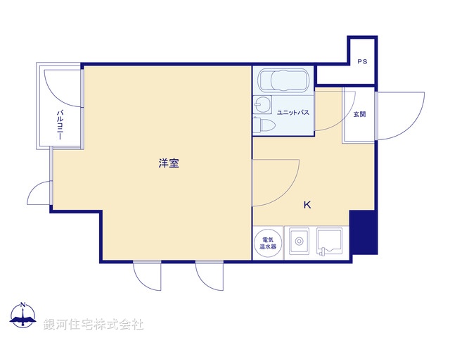 G00390319 東京都三鷹市下連雀３丁目 中古マンション 1490万円【間取図】