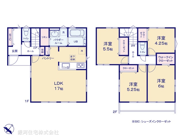 G00390345 神奈川県横須賀市林３丁目 新築一戸建て 2880万円【間取図】