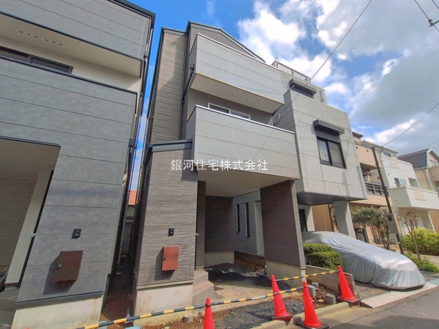 G00390780 神奈川県川崎市幸区南加瀬２丁目 新築一戸建て 4990万円 土地面積48.04m² (約14.53坪) 建物面積86.78m² (約26.25坪) 間取り２ＳＬＤＫ 築年月2026年03月(築１年以内)【外観14】