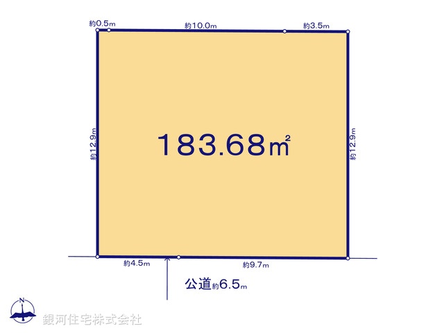 G00391023 神奈川県横浜市保土ヶ谷区権太坂１丁目 土地(建築条件付土地) 4880万円【区画図】
