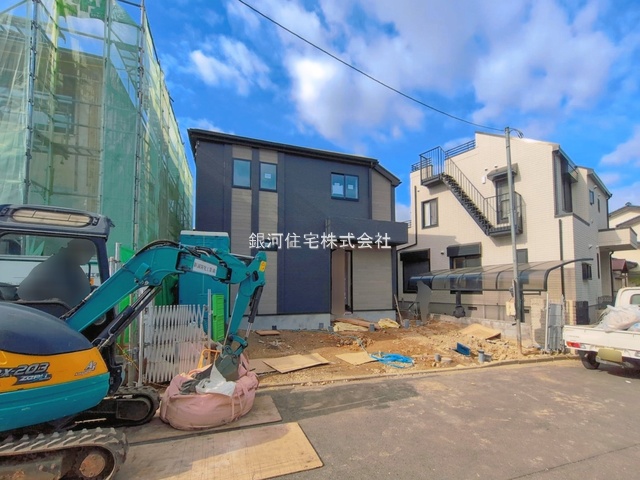 G00391036 神奈川県横浜市磯子区洋光台４丁目 新築一戸建て 7690万円 土地面積140.26m² (約42.42坪) 建物面積108.89m² (約32.93坪) 間取り４ＬＤＫ 築年月2026年05月【外観2】