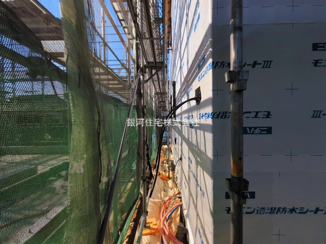 G00391036 神奈川県横浜市磯子区洋光台４丁目 新築一戸建て 7690万円 土地面積140.26m² (約42.42坪) 建物面積108.89m² (約32.93坪) 間取り４ＬＤＫ 築年月2026年05月【外観13】